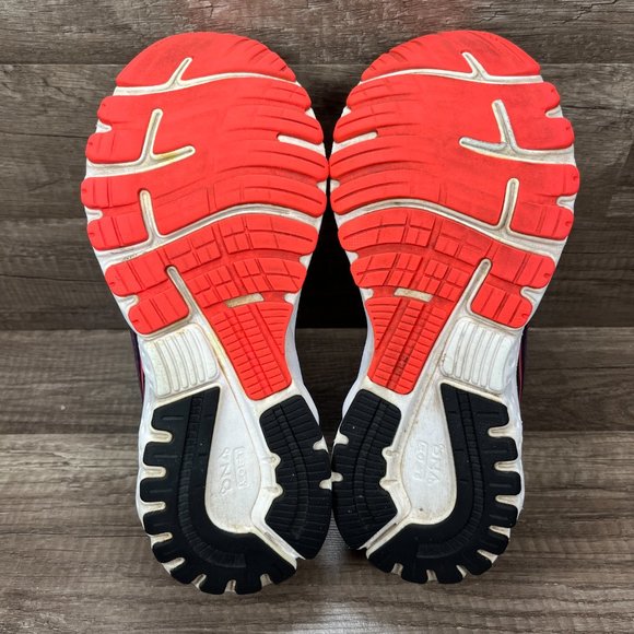 Brooks Adrenaline GTS 19 Black Purple Womens US Size 9 1202841B080 Running Shoes - Picture 9 of 10